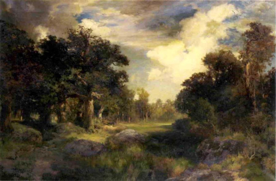 Thomas Moran Long Island Landscape